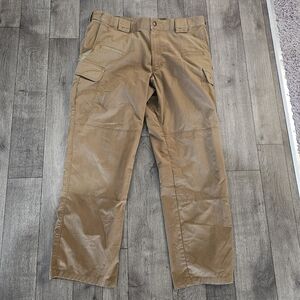5.11 Tactical Brown Cargo Pants Size 38 X 30 {J3}